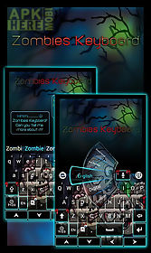 zombies go keyboard theme