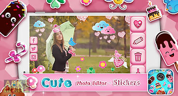 Cute photo editor - stickers