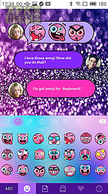 glitter emoji for ikeyboard