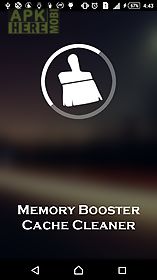 memory booster - cache cleaner