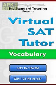virtual sat tutor - vocabulary