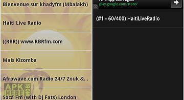 Zouk music radio stations