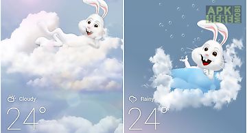 Mr rabbit go weather theme