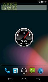 battery level petrol gauge