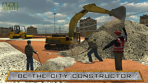 city construction heavy crane