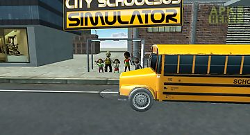 3d schoolbus driving simulator