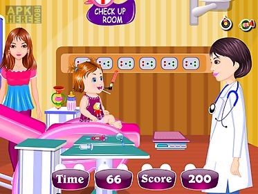 baby examination doctor