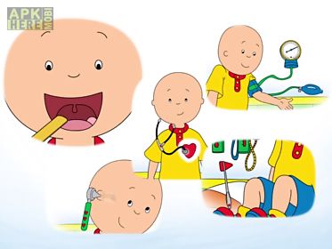 caillou check up - doctor