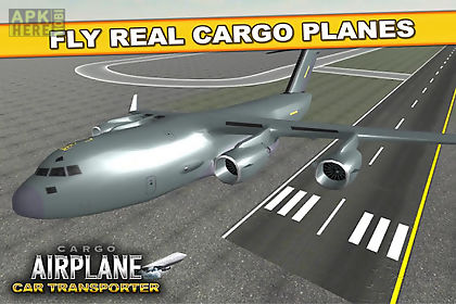 cargo airplane car transporter