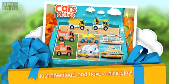 cars in gift box (app 4 kids)