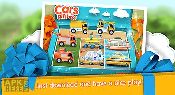 Cars in gift box (app 4 kids)
