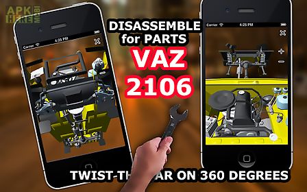 disassemble for parts vaz 2106
