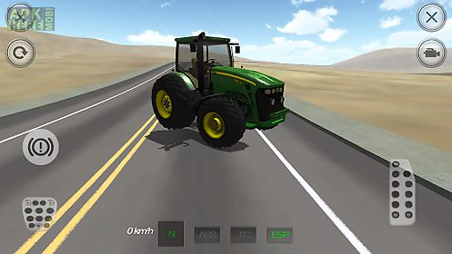 extreme nitro tractor driving