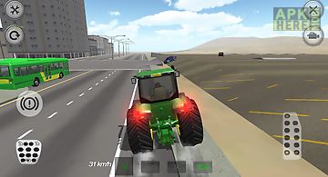 Extreme nitro tractor driving