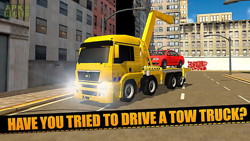 tow truck: car transporter 3d