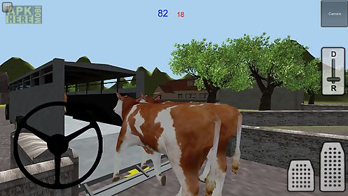 farm cattle transporter 3d