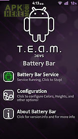 t.e.a.m. battery bar