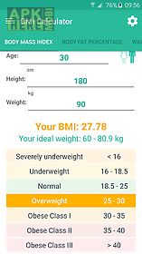 bmi calculator - weight loss