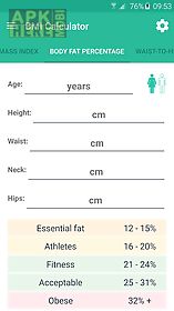 bmi calculator - weight loss