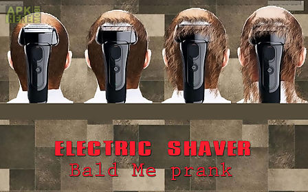 electric shaver bald me prank