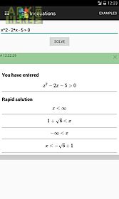 inequation calculator