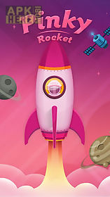 pinky rocket go launcher theme