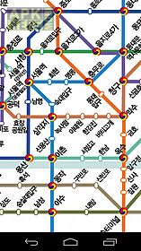 seoul metro subway map