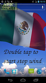 3d mexico flag  live wallpaper