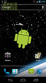 droid in space  live wallpaper