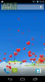 love hearts 3d  live wallpaper