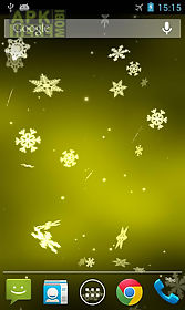 snowflake 3d  live wallpaper
