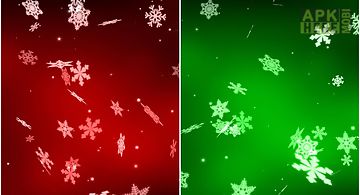 Snowflake 3d  Live Wallpaper