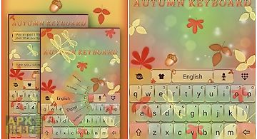 Autumn go keyboard theme