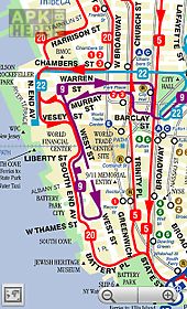 new york subway & bus maps