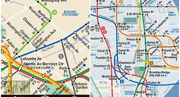 New york subway & bus maps