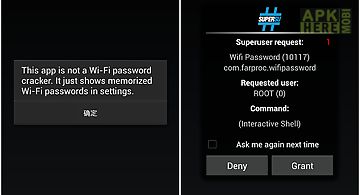 Wifi password(root)