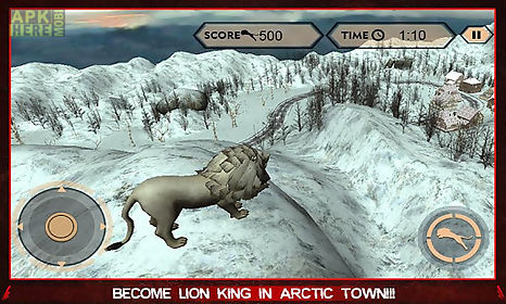 angry lion wild attack sim 3d