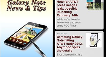 Galaxy note news & tips