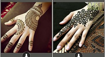 Stylish mehndi design