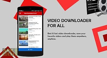 Video downloader for all