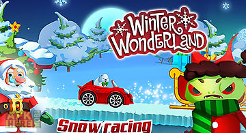 Winter wonderland: snow racing
