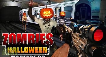 Zombies halloween warfare 3d