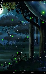 firefly forest live wallpaper