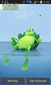 lazy frog live wallpaper