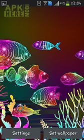 neon fish live wallpaper