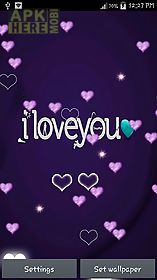purple heart live wallpaper
