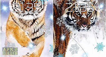 Snow tiger Live Wallpaper