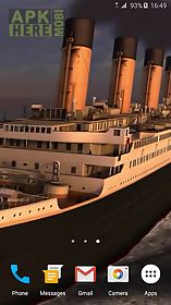 titanic 3d  live wallpaper