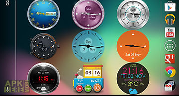 Beautiful clock widgets