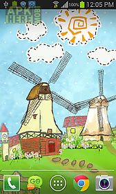 cartoon windmill lw free
